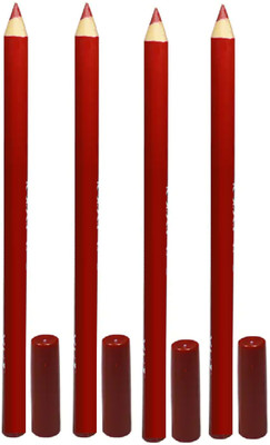 NADJA ULTRA SMOOTH MATTE FINISH WATER PROF & LONG LASTING RED KAJAL EYE LINER PENCIL 7.2 g(RED)