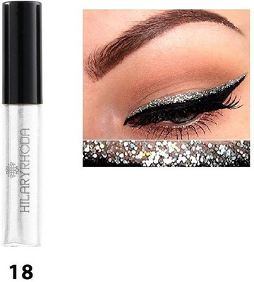 Hilary Rhoda LONG-LASTING SHINING EYELINER (HR-9010-18) 5 ml(SILVER)
