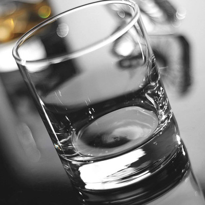 otak Drinking Glasses for Whisky, Bourbon Scokch Liquor Wine Cocktail Glass Whisky Glass(250 ml, Glass, Clear)