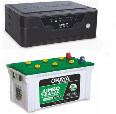 Microtek HB875+Okaya19036 Tubular Inverter Battery(160AH)