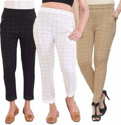 Miraksh Multicolor Jegging(Checkered)