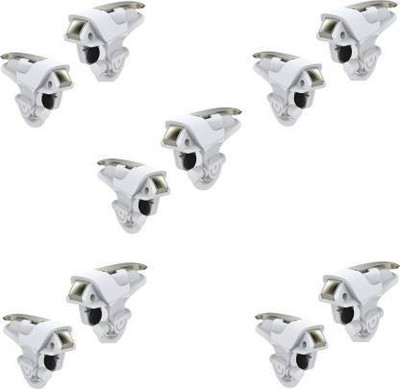 FKU (5 PAIR) King 2 Metal Click PUBG Mobile Game Fire Button Aim Key Smart Phone Gaming Trigger L1 R1 Shooter Controller  Joystick(White, For PC)