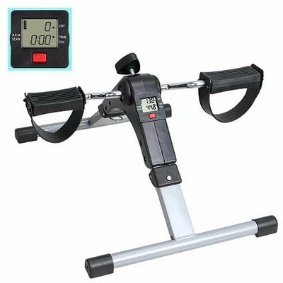DN BROTHERS Digital Pedal Exerciser Cycle for Home Gym Fitness Weight Loss Mini Pedal Mini Pedal Exerciser Cycle