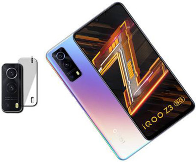 EZGER Back Camera Lens Glass Protector for LENS Vivo iQOO Z3 5G(Pack of: 1)