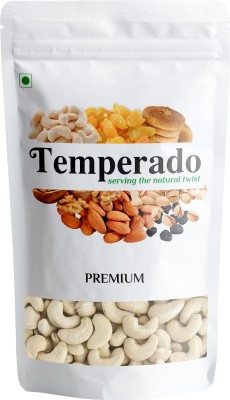 Temperado Cashew Kernels Bold | Kaju Sabut | Whole Cashews 500gm (pack of 1) Cashews(500 g)