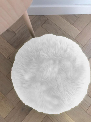 PriMaryHoMe Microfibre Solid Cushion Pack of 1(White)