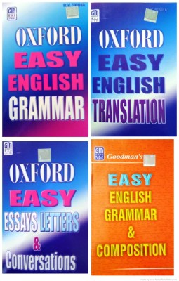 Oxford Easy English Grammar & Translation & Essay Letters & Conversations & Goodman Easy English Grammar & Composition(Hardcover, Hindi, R.K.Sinha & Archana Thakur)