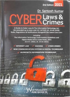 Cyber Laws And Crimes July 2021 Edition By Santosh Kumar(Paperback, Dr Santosh Kumar)