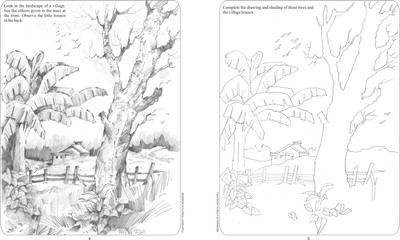 Know About Pencil Shading - Landscapes - English ( Set Of 5 Books ) 200 Pages(Paperback, Shanti Publications)