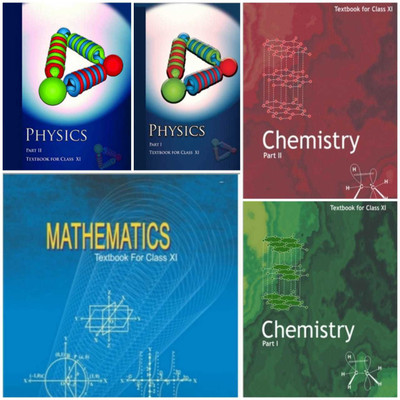 Ncert Sciene Book 11th Class Set 1. Physics Textbook Part1 And Part 2 2. Chemistry Textbook Part 1 And Part 2 3. Mathematics Textbook (HARDCOVER) ENGLISH MEDIUM(Paperback, NCERT)