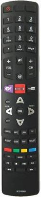 Nij Compatible for RC3100N08 LCD LED TV Netflix Remote Control TCL Remote Controller(Black)