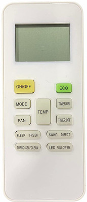 vcony AC Remote No. 142, Compatible with  AC Remote Control - Old Remote Functions Must be Exactly Same Voltas Remote Controller(White)