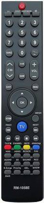 Akshita Compatible for RM-1058E Universal LCD LED TV 3D Function Remote Control ( Chake Image With Old Remote ) SKYWORTH Remote Controller(Black)