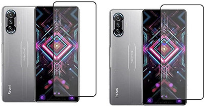 Bodoma Edge To Edge Tempered Glass for Poco F3 GT 5G, Poco F3 GT Pack of 2(Pack of 2)