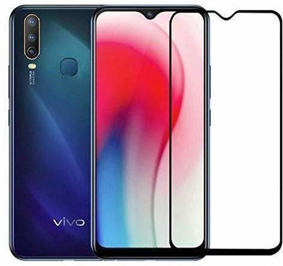 Gadget Five Edge To Edge Tempered Glass for Vivo Y15(Pack of 1)
