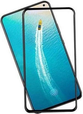 kentop Edge To Edge Tempered Glass for Vivo X50 5G(Pack of 1)