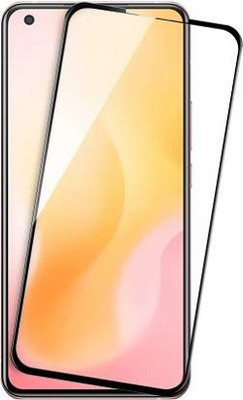 kentop Edge To Edge Tempered Glass for Vivo X50 5G(Pack of 1)