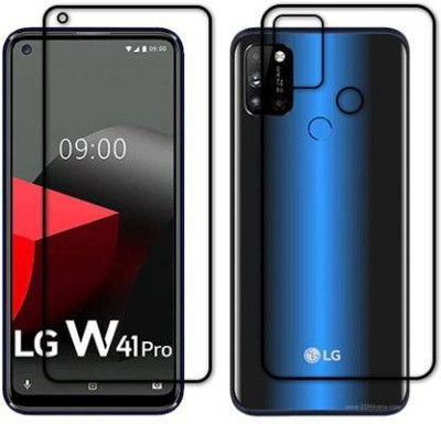 PONDRIK Front and Back Screen Guard for LG W41 PRO(Pack of 2)