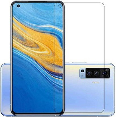 kentop Tempered Glass Guard for Vivo X50 5G(Pack of 1)