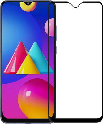 VISHZONE Edge To Edge Tempered Glass for Samsung Galaxy M02s, Samsung Galaxy A03s(Pack of 1)