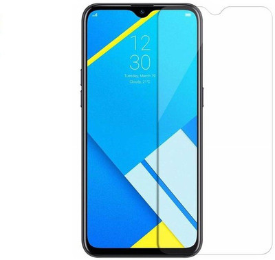 mjc Tempered Glass Guard for realme C2(Pack of 1)