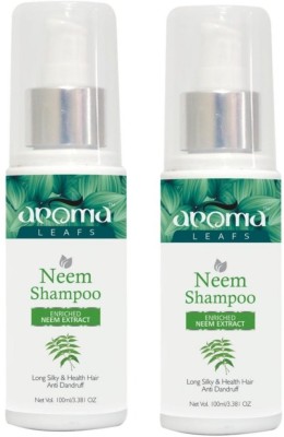 Aroma leafs NEEM SHAMPOO 100 ML PACK OF 2(200 ml)