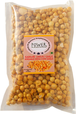 Power Kashmir Kashmiri Garlic / Lehsun | Himlayan Single Clove Garlic , Lassan , Lasun(250 g)