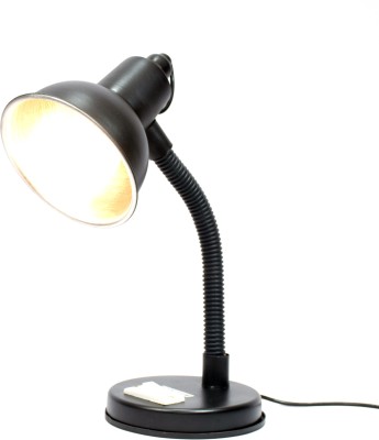 Caleta Table Lamp for Living Room Bedroom Office Study Room (Black) Study Lamp(41 cm, Black)