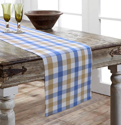 AIRWILL Multicolor 152 cm Reversible Table Runner(Cotton)