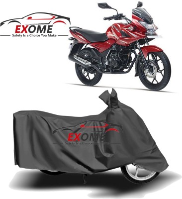 APNEK Two Wheeler Cover for Bajaj(Discover 125 DTS-i, Grey)