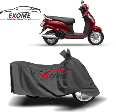 APNEK Two Wheeler Cover for Suzuki(Access, Grey)