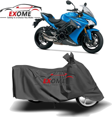 APNEK Two Wheeler Cover for Suzuki(GSX S1000F, Grey)