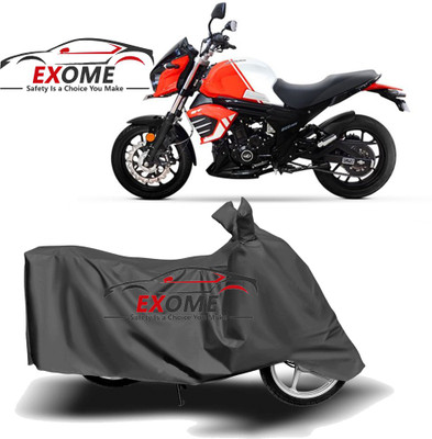 APNEK Two Wheeler Cover for Mahindra(Mojo, Grey)