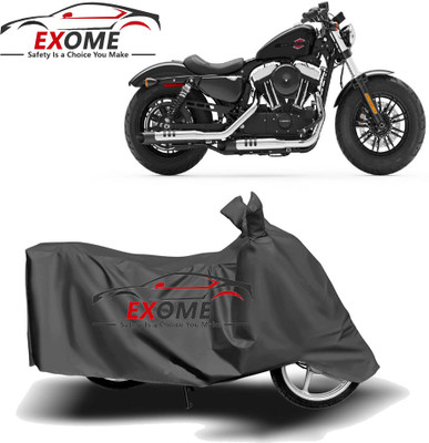 APNEK Two Wheeler Cover for Harley Davidson(Forty Eight, Grey)