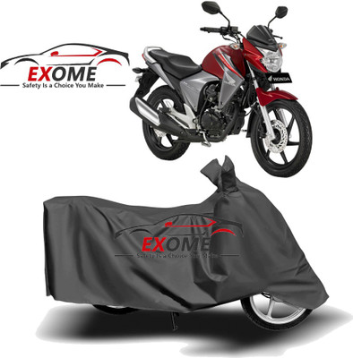 APNEK Two Wheeler Cover for Honda(Dazzler, Grey)