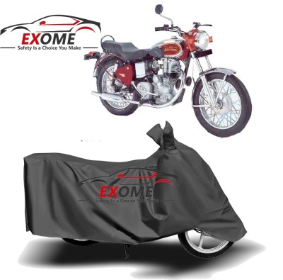 EXOME Two Wheeler Cover for Royal Enfield(Machismo 350, Grey)