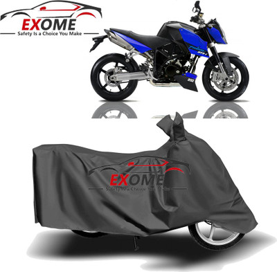 APNEK Two Wheeler Cover for Bajaj(Pulsar 220 DTS-i, Grey)