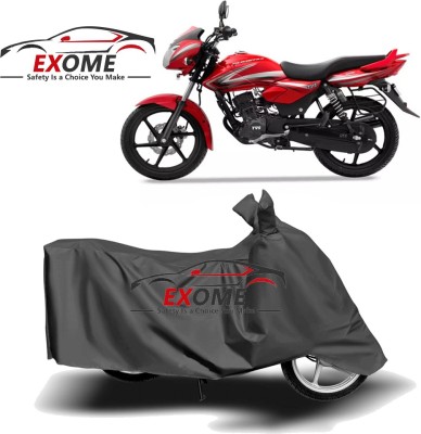 ENTIRELY ELITE Two Wheeler Cover for TVS(Pheonix, Grey)