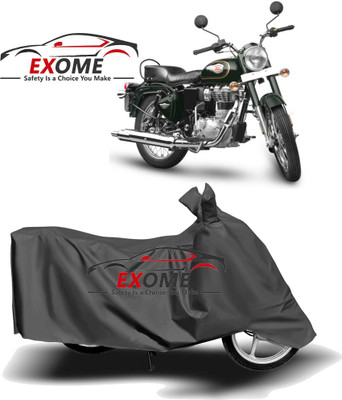 APNEK Two Wheeler Cover for Royal Enfield(Standard 350, Grey)