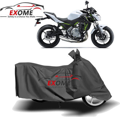 APNEK Two Wheeler Cover for Kawasaki(Z650, Grey)