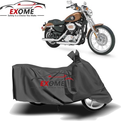 EXOME Two Wheeler Cover for Harley Davidson(XL 1200, Grey)