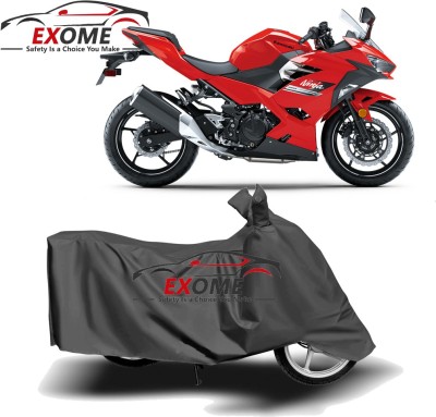 APNEK Two Wheeler Cover for Kawasaki(Ninja, Grey)