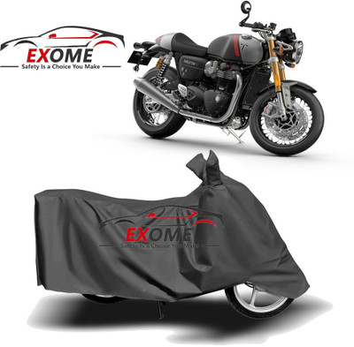 APNEK Two Wheeler Cover for Triumph(Thruxton 1200 R, Grey)