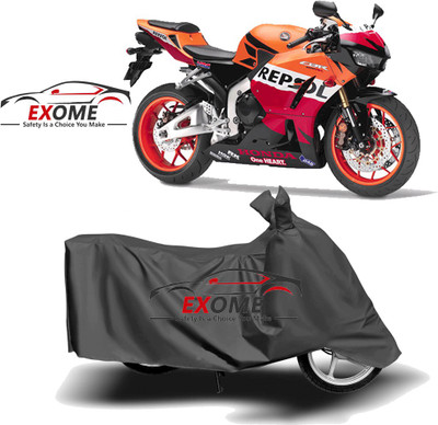 APNEK Two Wheeler Cover for Honda(CBR 600 RR, Grey)