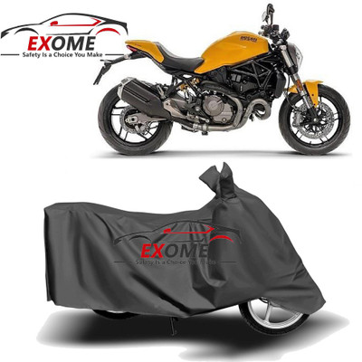APNEK Two Wheeler Cover for Ducati(Monster 82, Grey)