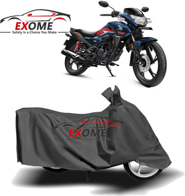 ENTIRELY ELITE Two Wheeler Cover for Honda(SP 125, Grey)