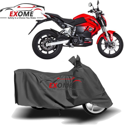 APNEK Two Wheeler Cover for Revolt(RV 400, Grey)