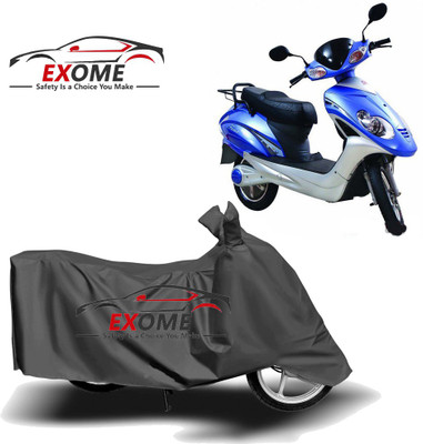 APNEK Two Wheeler Cover for Lohia(Fame, Grey)
