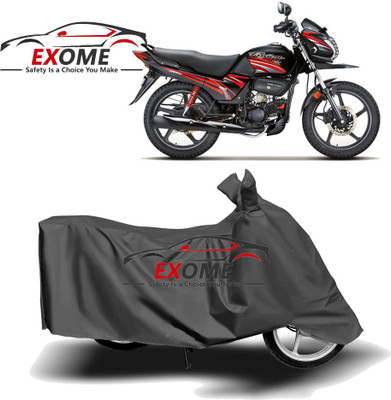 APNEK Two Wheeler Cover for Hero(Passion Pro TR, Grey)