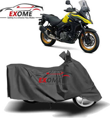 APNEK Two Wheeler Cover for Suzuki(V-Strom 650 XT, Grey)